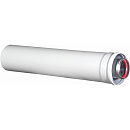 Удлинитель коаксиальный Ø80/125 мм L=0,25м Ø80 мм - AL, Ø125 мм - Zn